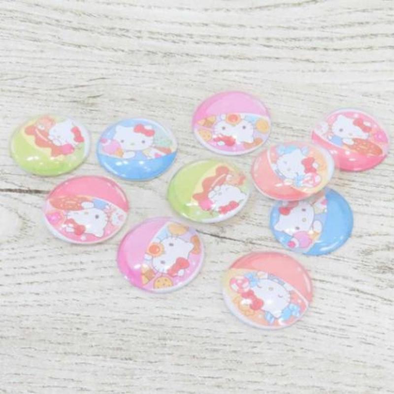 T's Factory Sanrio Capsule Flake Stickers - Hello Kitty