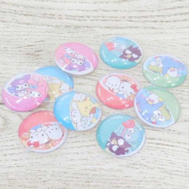 T's Factory Sanrio Capsule Flake Stickers - Sanrio Characters