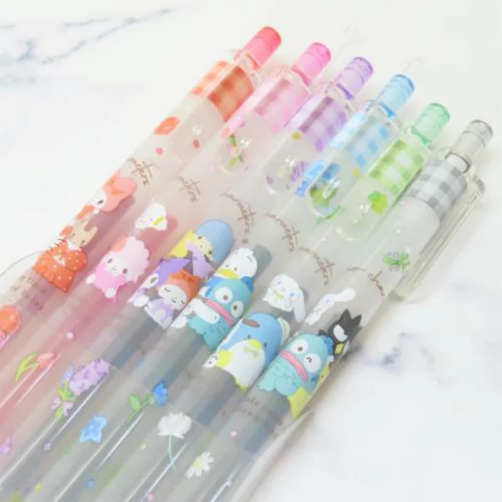 T's Factory Sanrio Character Ballpoint Gel Pen 0.5mm 6pcs Set