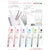 T's Factory Sanrio Character Ballpoint Gel Pen 0.5mm 6pcs Set