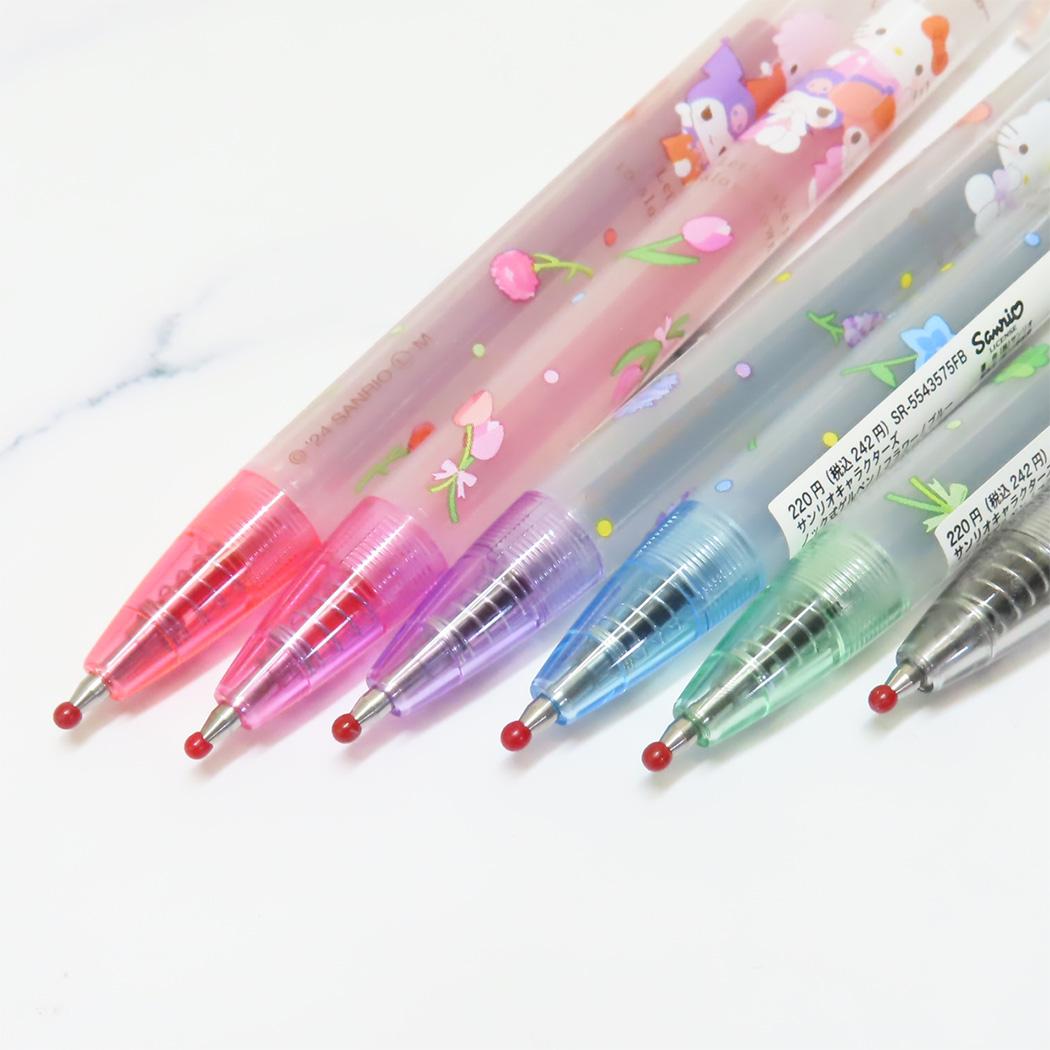 T's Factory Sanrio Character Ballpoint Gel Pen 0.5mm 6pcs Set