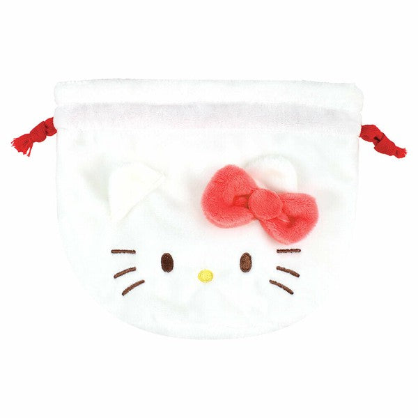 T's Factory Sanrio Character Drawstring Pouch - Hello Kitty