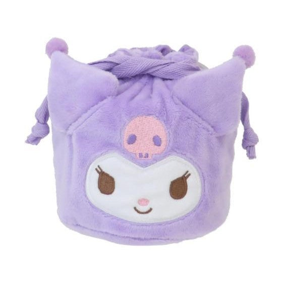 T's Factory Sanrio Character Drawstring Pouch - Kuromi