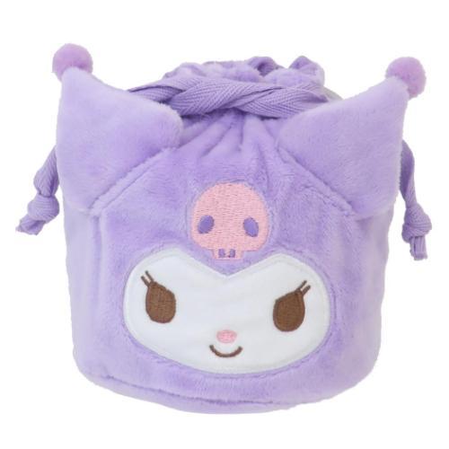 T's Factory Sanrio Character Drawstring Pouch - Kuromi