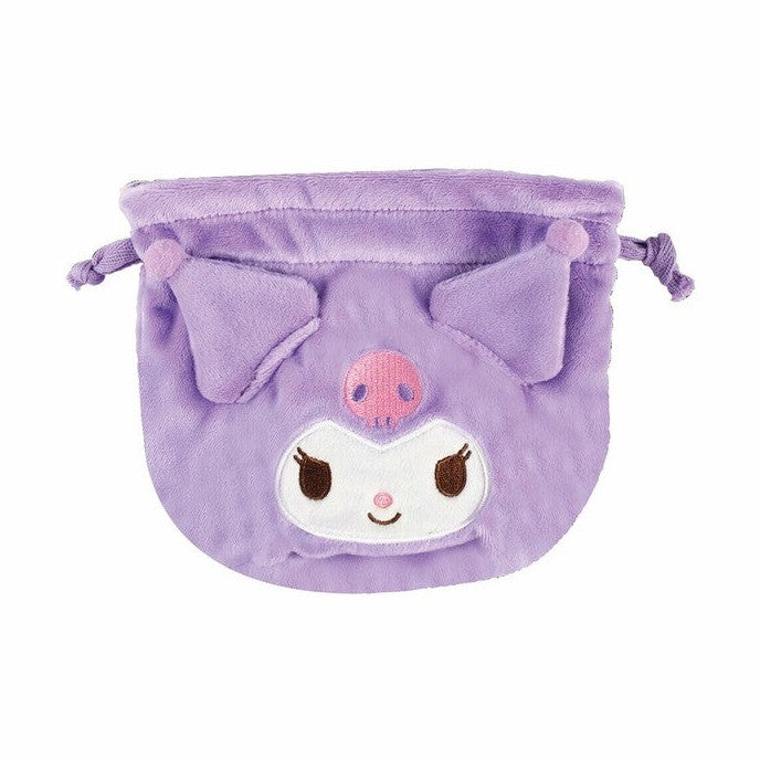 T's Factory Sanrio Character Drawstring Pouch - Kuromi