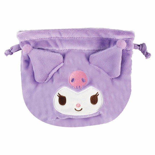 T's Factory Sanrio Character Drawstring Pouch - Kuromi