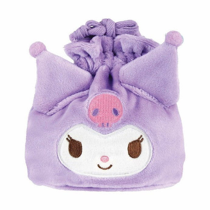 T's Factory Sanrio Character Drawstring Pouch - Kuromi