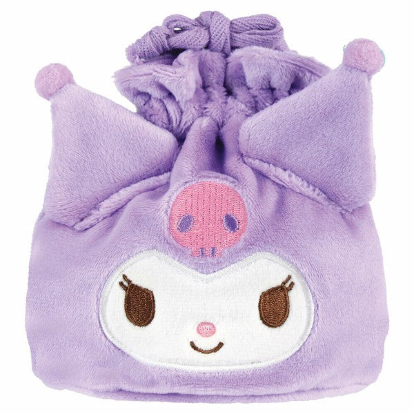 T's Factory Sanrio Character Drawstring Pouch - Kuromi