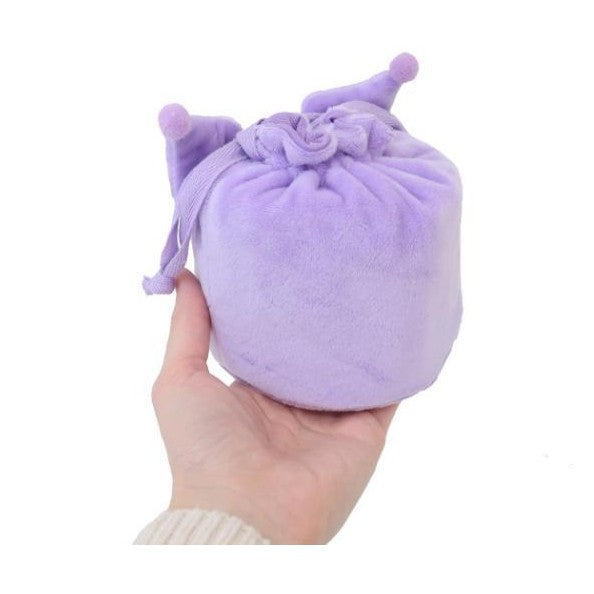 T's Factory Sanrio Character Drawstring Pouch - Kuromi