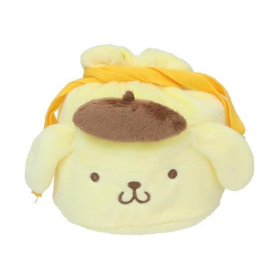 T's Factory Sanrio Character Drawstring Pouch - Pompompurin