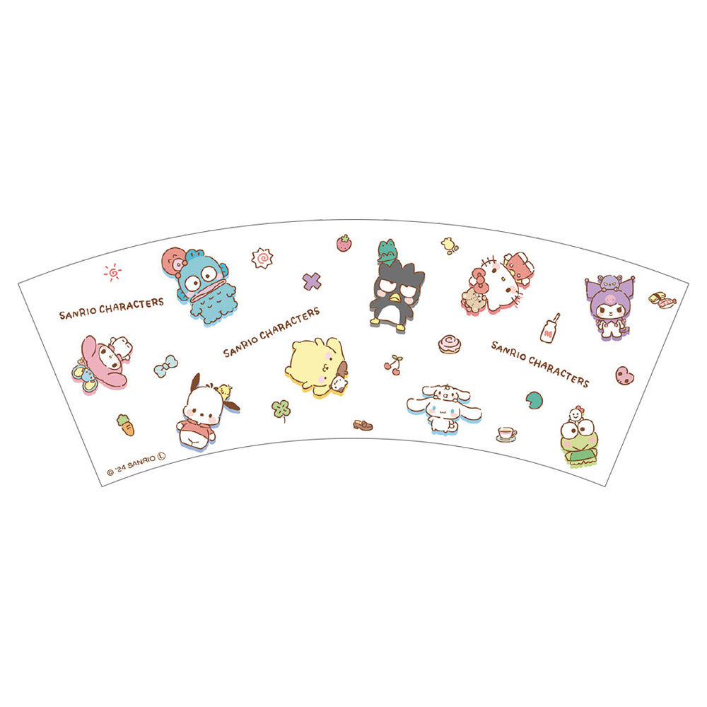 T's Factory Sanrio Characters Simple Glittery Cup 190ml