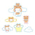 T's Factory Sanrio Cinnamoroll Flake Sticker Set w/Pouch