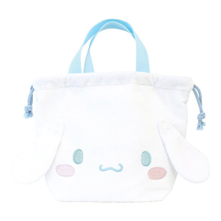 T&#39;s Factory Sanrio Cinnamoroll Plush Multi-purpose Drawstring Bag