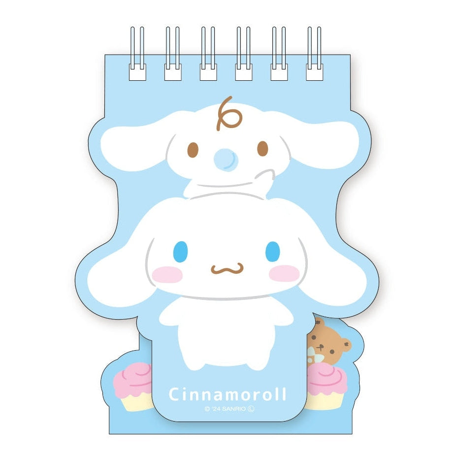 T&#39;s Factory Sanrio Cinnamoroll Standing Ring Memo Pad