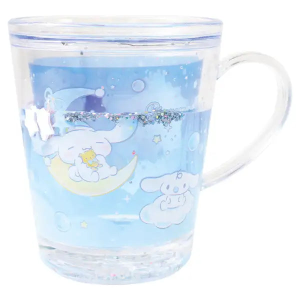 T's Factory Sanrio Cinnamoroll Sweet Dream Glittery Cup 190ml