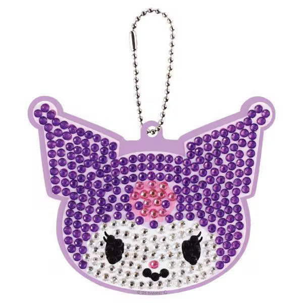T's Factory Sanrio Diamond Art Keychain Kit - Kuromi