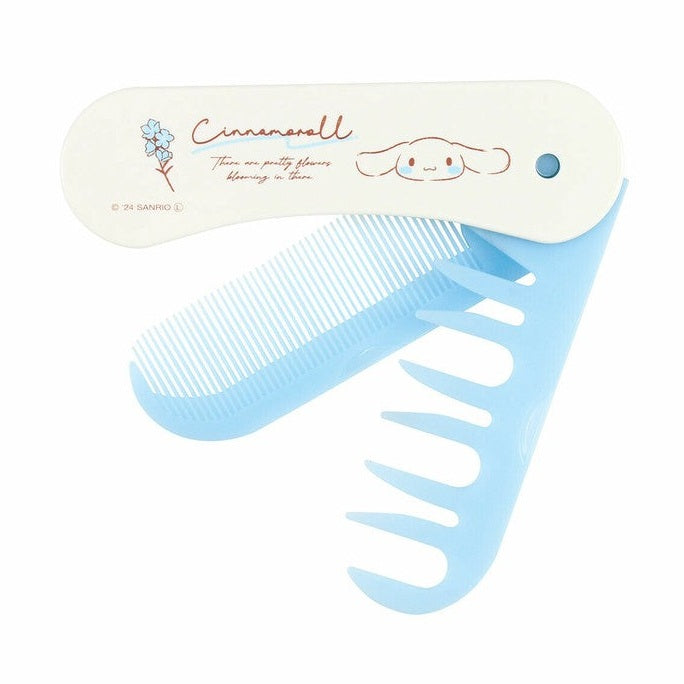 T's Factory Sanrio Flowers Two-Way Hair Comb - Cinnamoroll