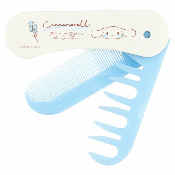 T's Factory Sanrio Flowers Two-Way Hair Comb - Cinnamoroll