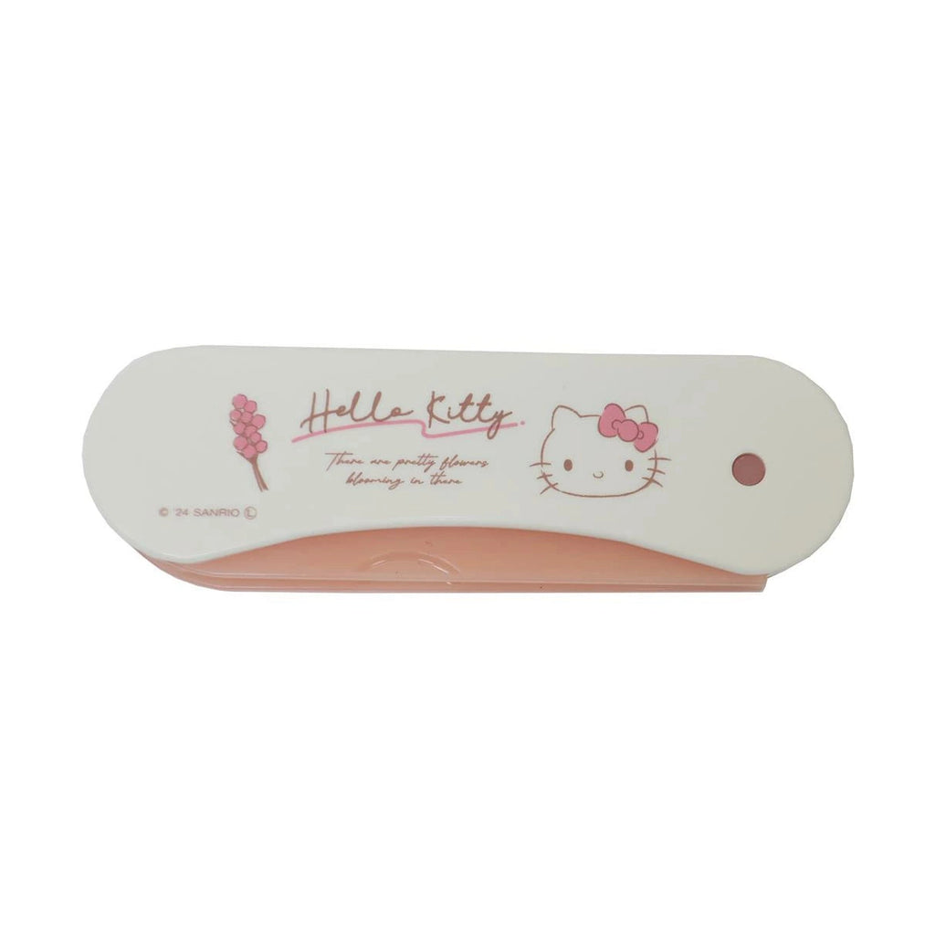 T's Factory Sanrio Flowers Two-Way Hair Comb - Hello Kitty