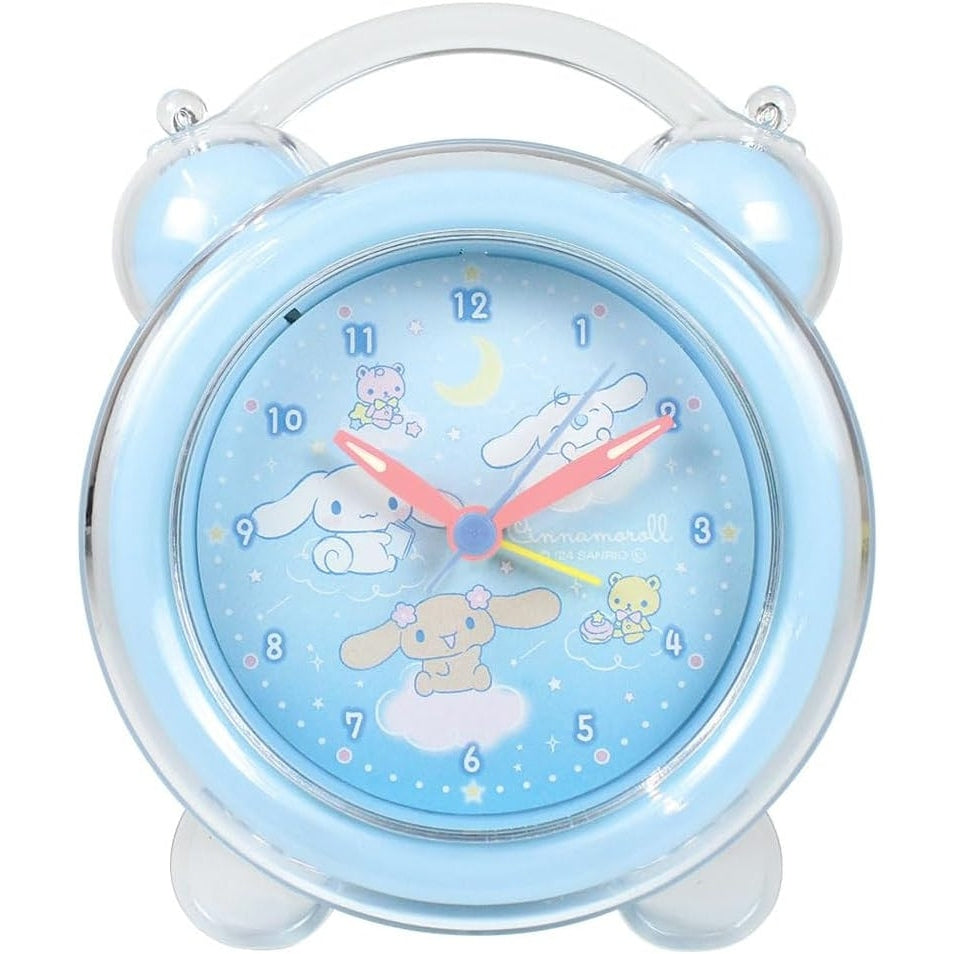 T's Factory Sanrio Fluffy Sky Cinnamoroll Clear x Pastel Alarm Clock