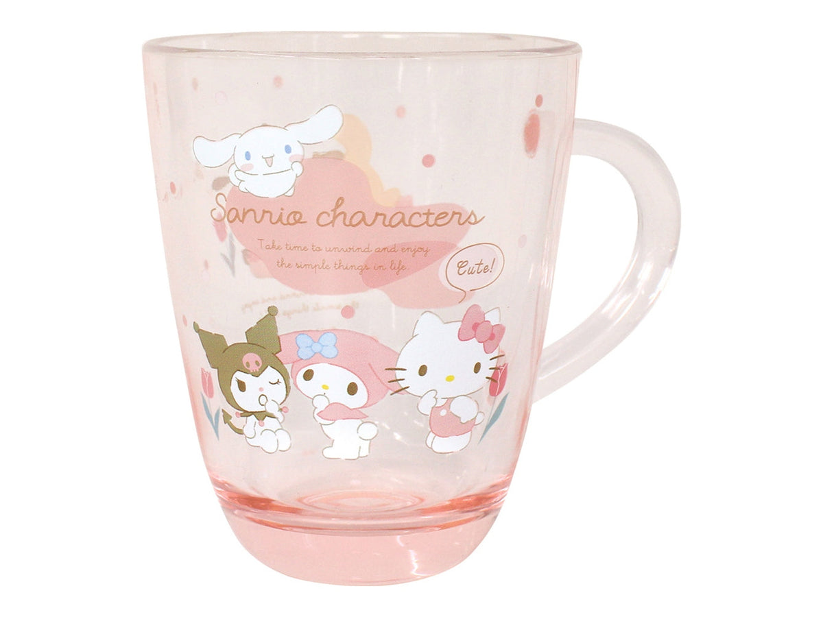 T&#39;s Factory Sanrio Girls Time Plastic Mug 180ml