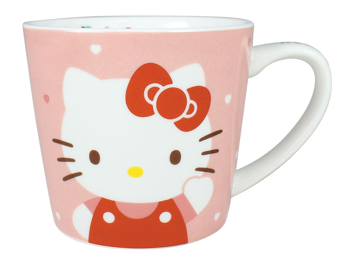 T&#39;s Factory Sanrio Hello Kitty Character Measure Mug 220ml