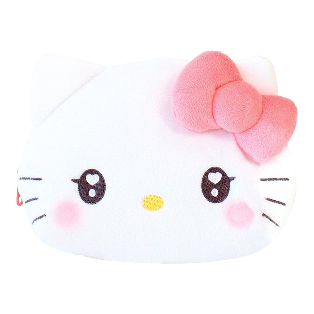 T&#39;s Factory Sanrio Hello Kitty Fluffy Face Pouch