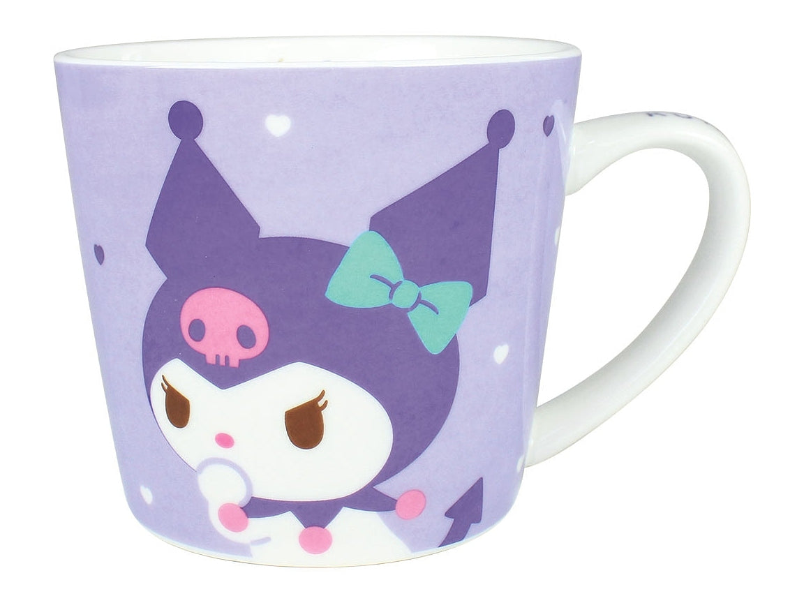 T&#39;s Factory Sanrio Kuromi Character Measure Mug 220ml