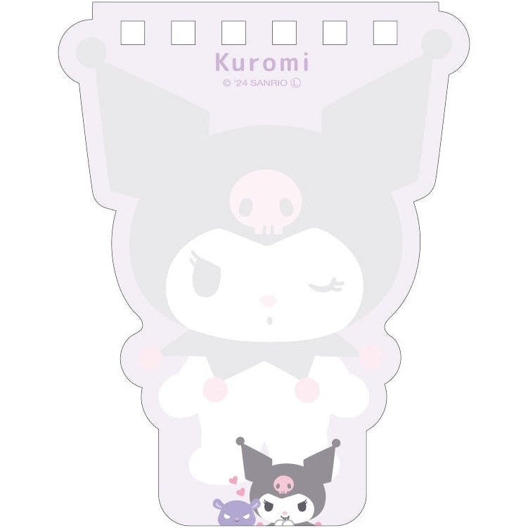 T's Factory Sanrio Kuromi Standing Ring Memo Pad