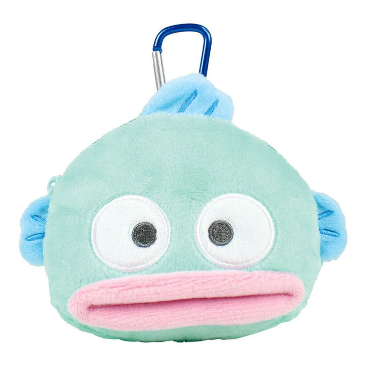 T&#39;s Factory Sanrio Mascot Pouch Keychain w/Carabiner - Hangyodon