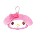 T's Factory Sanrio Mascot Pouch Keychain w/Carabiner - My Melody