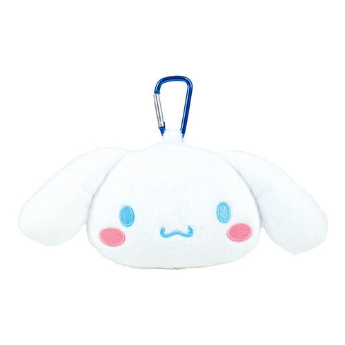 T&#39;s Factory Sanrio Mascot Pouch Keychain w/Carabiner - Cinnamoroll