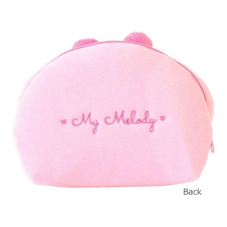 T's Factory Sanrio My Melody Fluffy Face Pouch