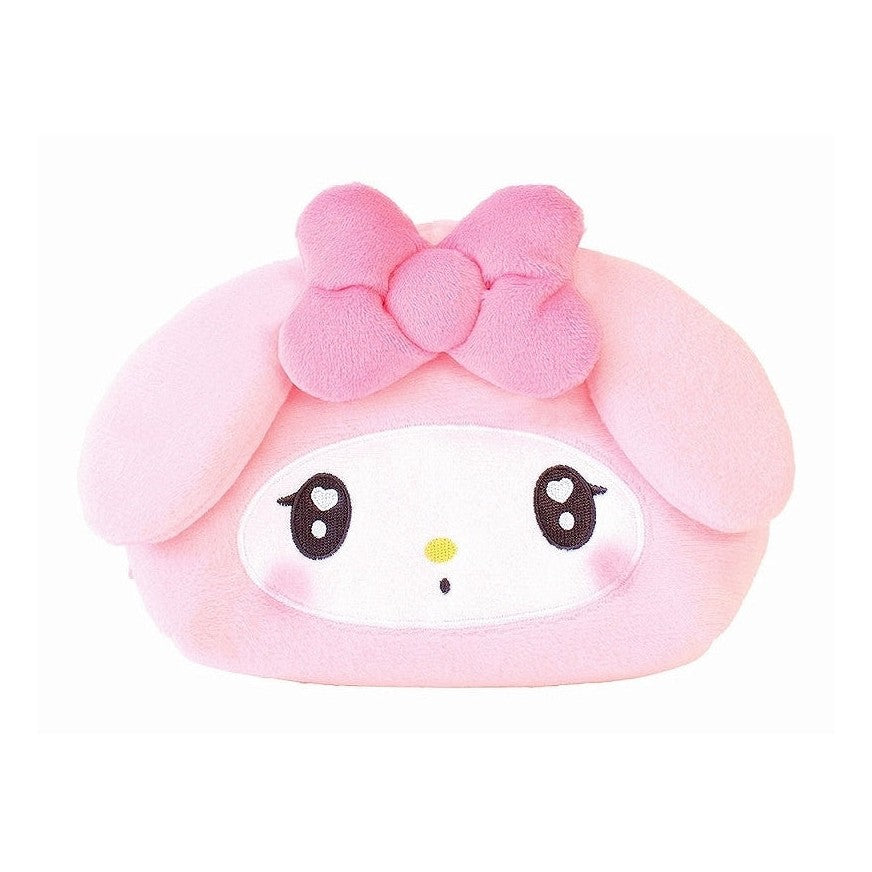 T's Factory Sanrio My Melody Fluffy Face Pouch