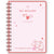 T's Factory Sanrio My Melody Pink & Red Decoration A6 Ring Notebook