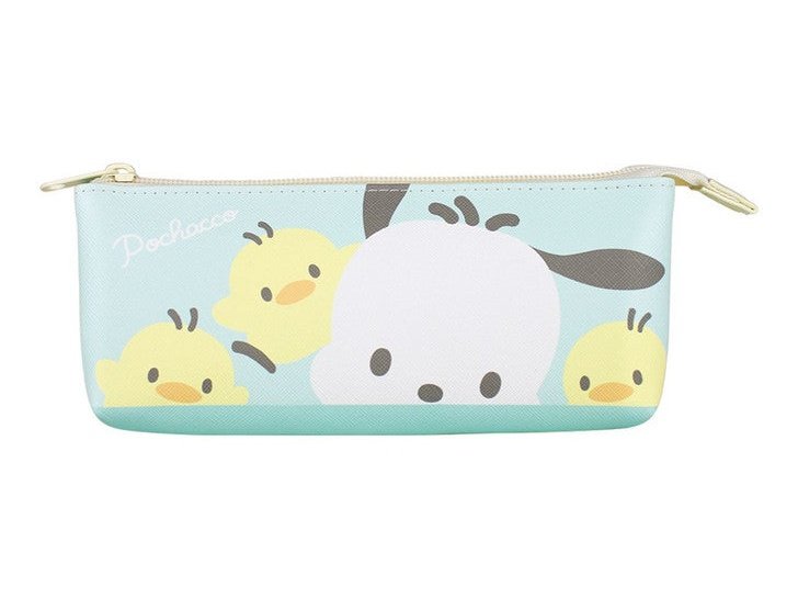 T's Factory Sanrio Pochacco and Pompompurin Slim Boat-Shaped Pouch