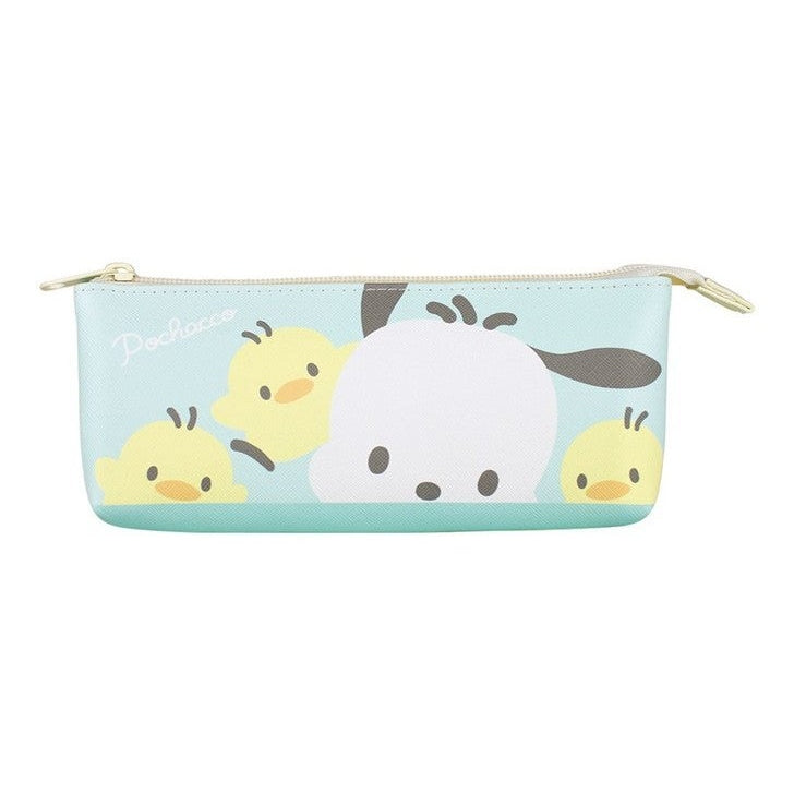 T's Factory Sanrio Pochacco and Pompompurin Slim Boat-Shaped Pouch