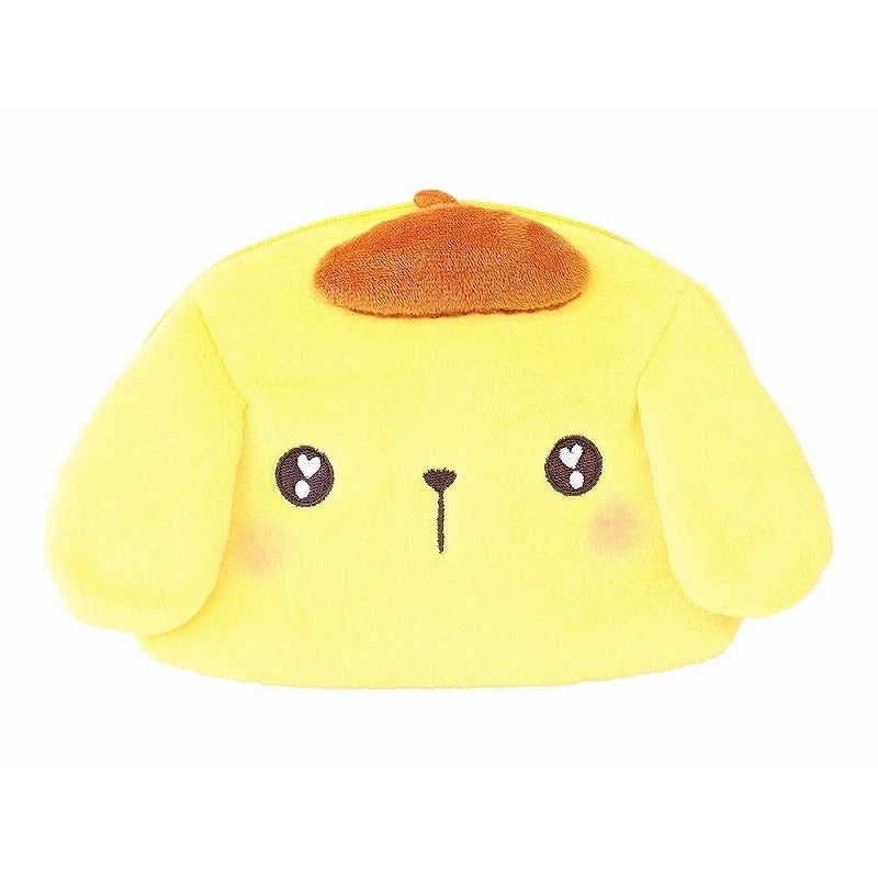 T&#39;s Factory Sanrio Pompompurin Fluffy Face Pouch