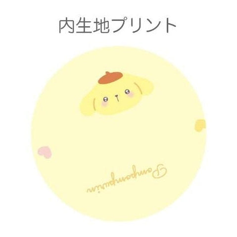 T's Factory Sanrio Pompompurin Fluffy Face Pouch