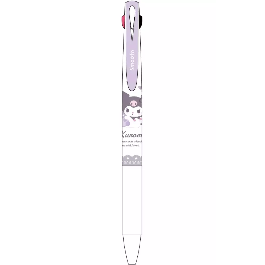 T's Factory Sanrio SMOOTH Dual-Colour Gel Ink Pen - Kuromi