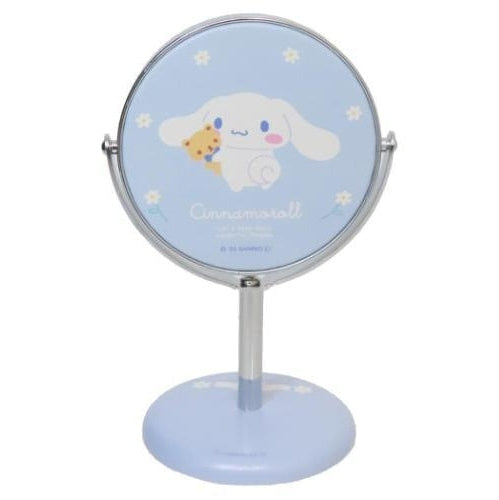 T&#39;s Factory Sanrio Standing Round Mini Mirror - Cinnamoroll