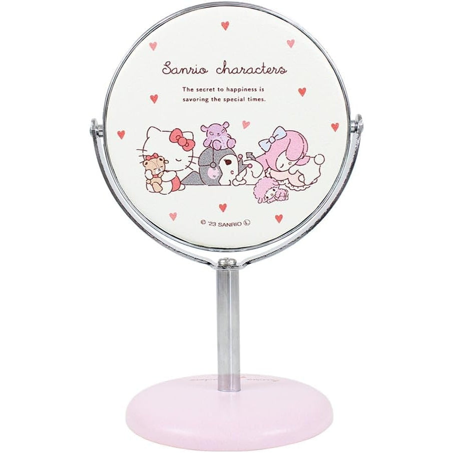 T&#39;s Factory Sanrio Standing Round Mini Mirror - Girl&#39;s Time