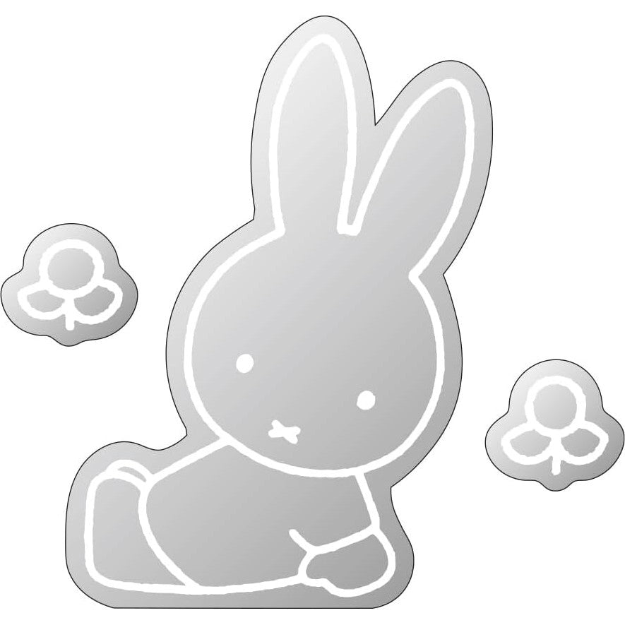 T's Factory Sitting Miffy Small Decoration Mirror 3pcs