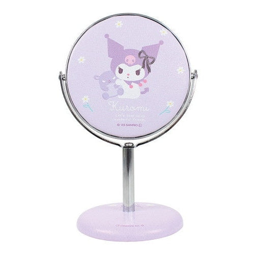 T&#39;s Factory Standing Round Mirror - Kuromi