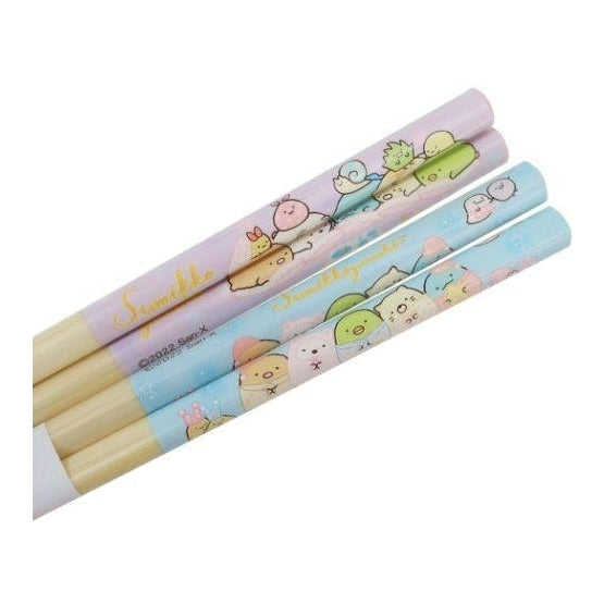 T's Factory Sumikko Gurashi Sleepover Party Chopstick Pair Set 21cm