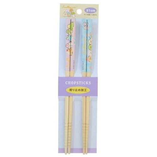 T's Factory Sumikko Gurashi Sleepover Party Chopstick Pair Set 21cm