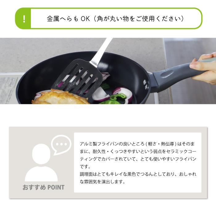 Takekan Ceramic Deep Fry Pan 24cm - IH
