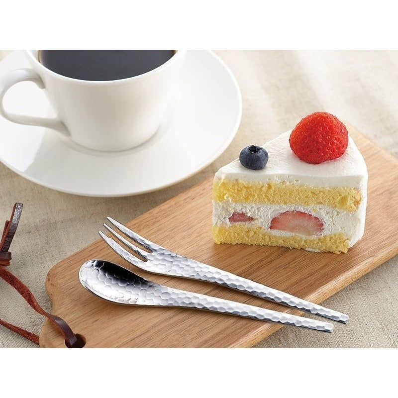 Tamahashi Ginrin Coffee Cake Fork Spoon Set 6P