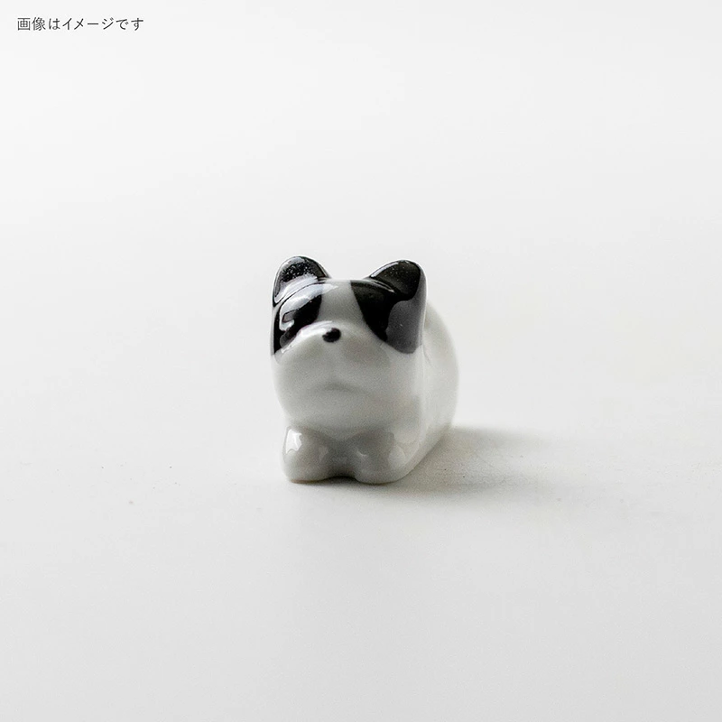 Tanaka Hashiten French Bulldog Chopstick Rest