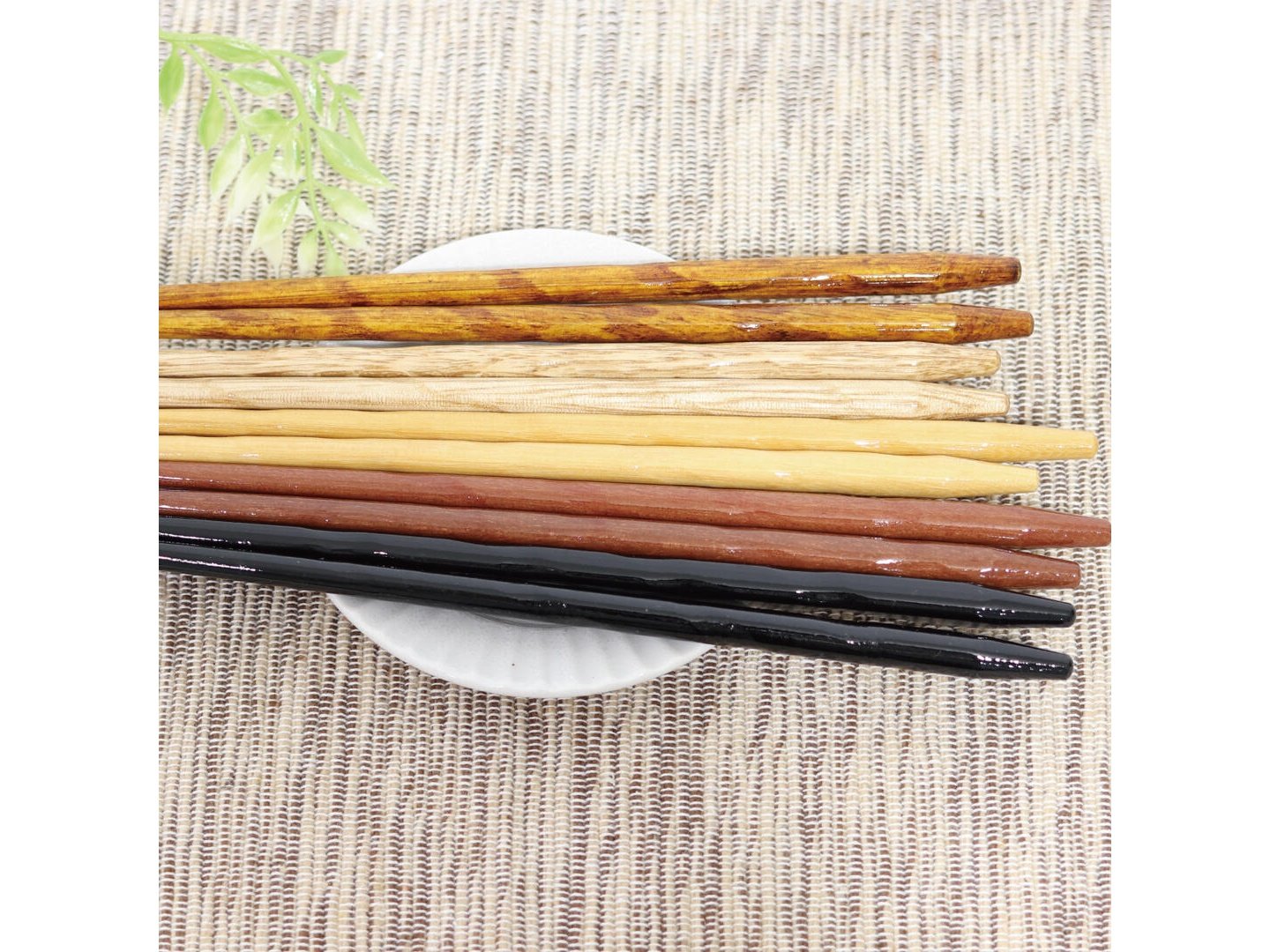 Tanaka Hashiten TEBORI Wooden Chopstick 5P Set